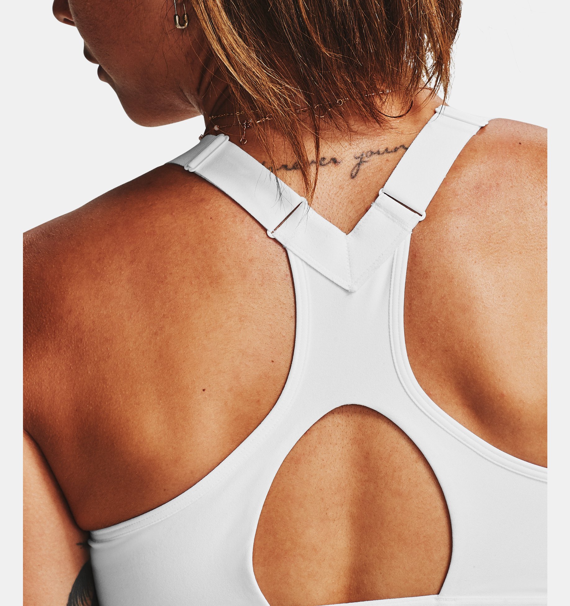 Women's Armour® High Crossback Zip Sports Bra | Under Armour